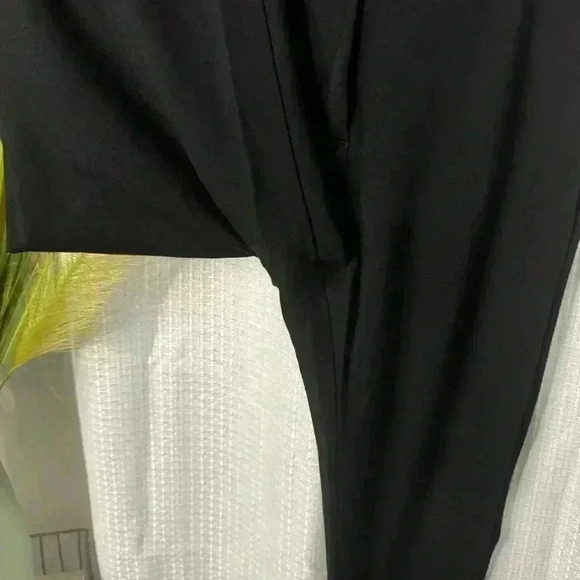 Theory Women’s 2 Black Garetto Fixture Ponte Wide Leg Dress Stretch Dress Pants - Picture 11 of 15